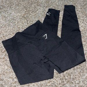 Black gymshark vital seamless leggings